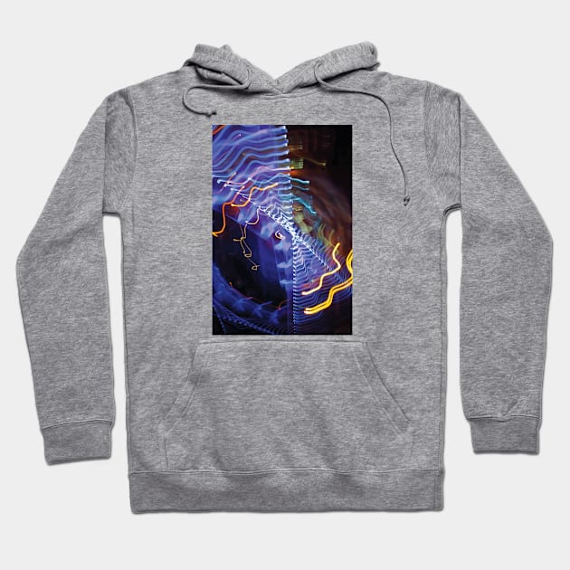 Painting With Light – Blue 9950 Hoodie by sleepingdogprod